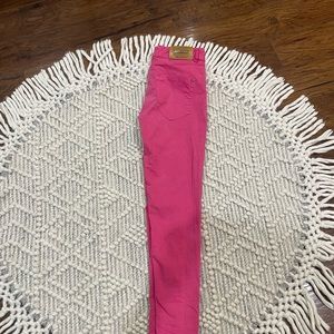 Zara Premium Vintage Pink Skinny Jeans